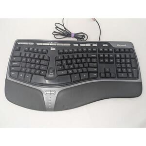 Microsoft 1048 KU-0462 X802610-001 Natural Ergonomic Keyboard 4000 v1.0 USB